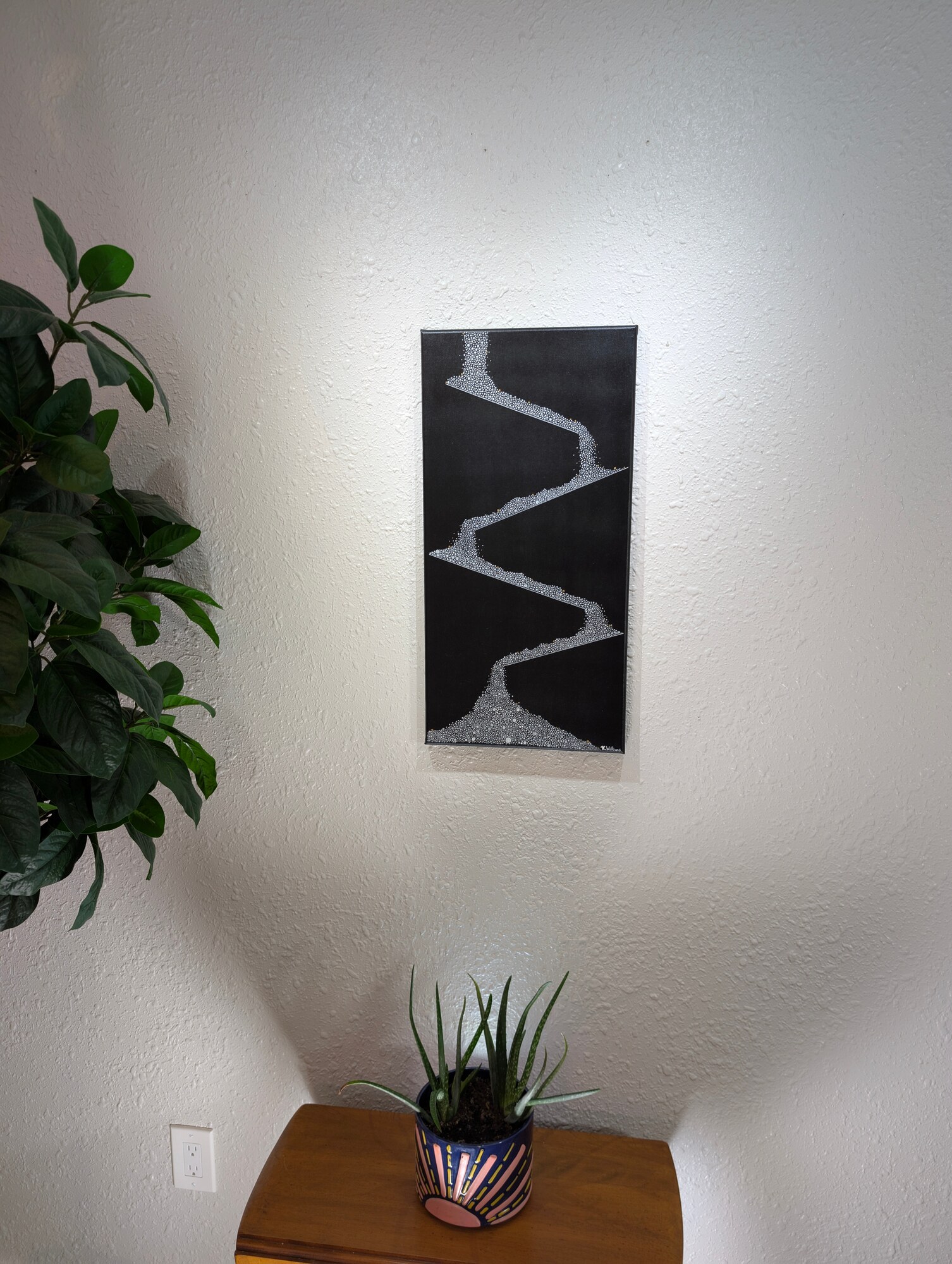 Drift Relics No. 1 installed on a wall